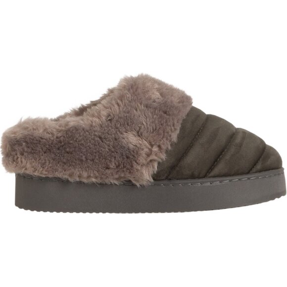 NEW DaKine Premium Memory Foam Moccasins in gray For Women 1125 1s6 - Picture 1 of 5